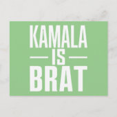 カマラはBrat ポストカード (正面)