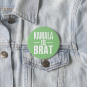 カマラはBrat 缶バッジ (インサイチュ)