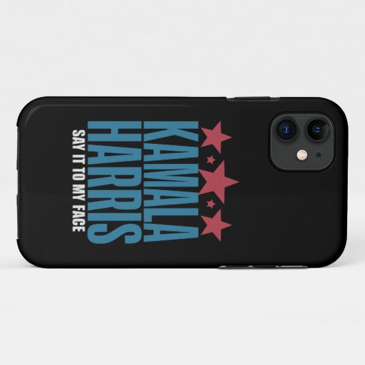 カマラもしハリス得君は言いたいことがある Case-Mate iPhoneケース (裏面(横))