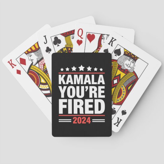 カマラよ解任だ カマラ・ハリス 2024 トランプ (裏面)