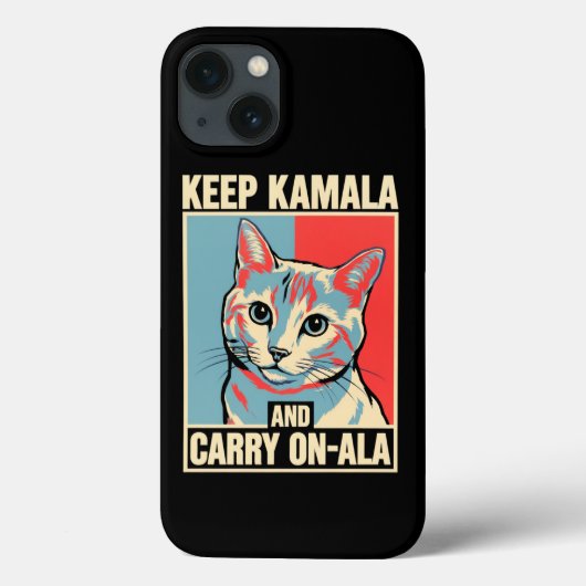 カマラをキープして進め - ア・ラ・LA カマラ・ハリス Case-Mate iPhoneケース (裏面)