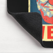 カマラアンチトランプピエロヴィンテージレトロトランプ風変わり マウスパッド (コーナー)