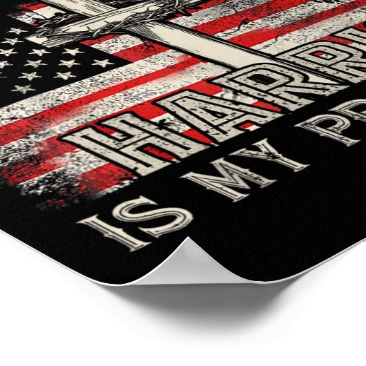 カマライエスは私の救い主ハリスは私の大統領である ポスター (角)