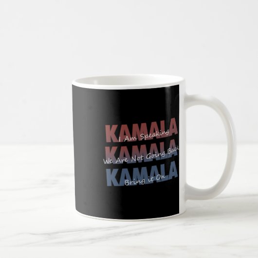 カマラウィズカラマハリス引用文 コーヒーマグカップ (右)