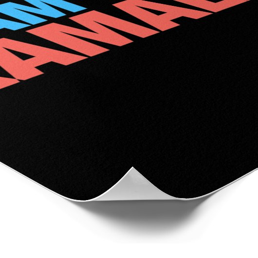 カマラカマラハリス47 47th社長 ポスター (角)