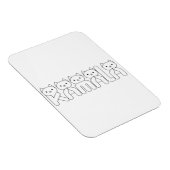 カマラキャットレタープレジデント2024 マグネット (右側)