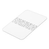 カマラキャットレタープレジデント2024 マグネット (左側)