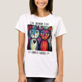 カマラキャットレディースTシャツ Tシャツ (正面)