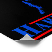 カマラキャット2024おもしろい社長カマラキャットのためのレディース ポスター (角)