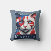 カマラキャット2024米国選挙民主党員 クッション (正面)