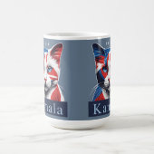 カマラキャット2024米国選挙民主党員 コーヒーマグカップ (中央)