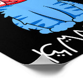 カマラキャッ食べトフィッおもしろいシュハリストランプ2024私のために ポスター (角)