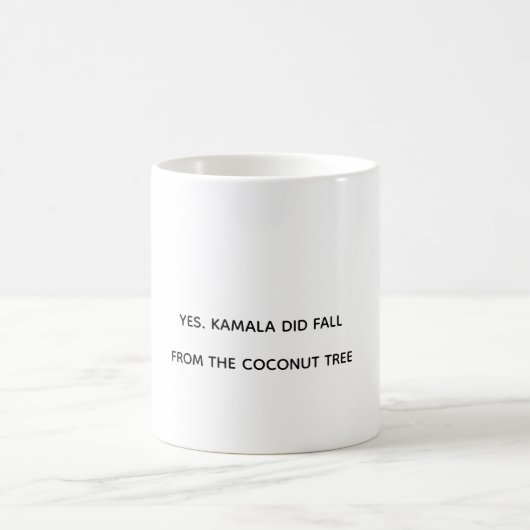 カマラココナッツツリーマグ コーヒーマグカップ (中央)