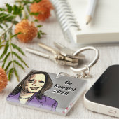 カマラゴ2024年米国選大統領の択 キーホルダー (正面右)