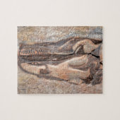 カマラサウルスのスカル-恐竜の国有記念物 ジグソーパズル (横)