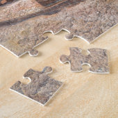 カマラサウルスのスカル-恐竜の国有記念物 ジグソーパズル (側面)