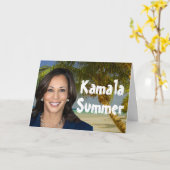 カマラサマー2024 カード (黄色い花)