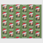 カマラサンタハット – バイデン氏ハリス2020ホおもしろいリデイ ラッピングペーパー (フラット)