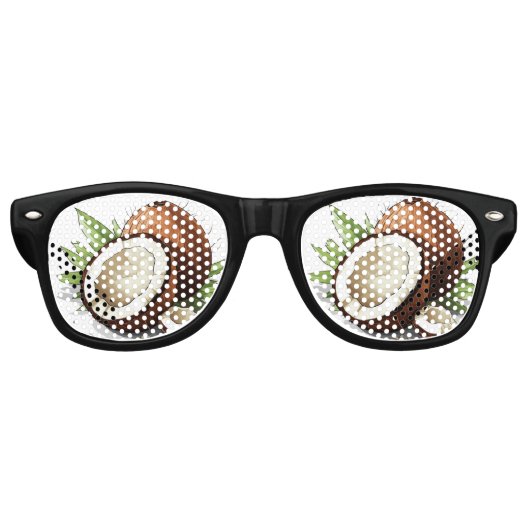 カマラズココナッツサングラス レトロサングラス (正面)