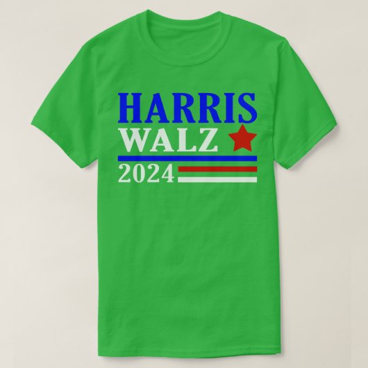 カマラティムワルツ2024年選挙民主党米国2 Tシャツ (デザイン正面)