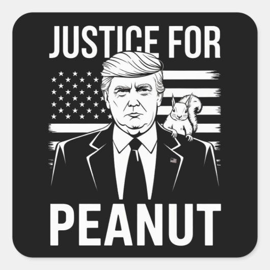 カマラトランプ2024選挙私は彼に投票しなかった スクエアシール (正面)