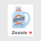 カマラハリスがオレンジの汚れを取り除く シール (シート)