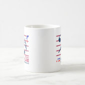 カマラハリスとティム・ウォルズ コーヒーマグカップ (中央)