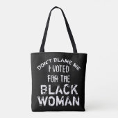 カマラハリスに投票 トートバッグ (裏面)
