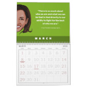 カマラハリスの有名な引用文 カレンダー (3月 2026)