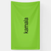 カマラハリスはブラット 横断幕 (縦)