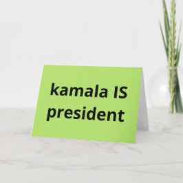 カマラハリスは2024年大統領選挙 カード