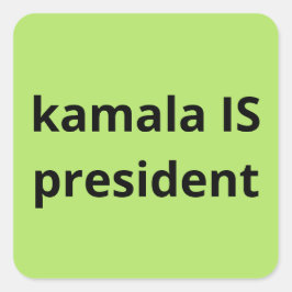 カマラハリスは2024年大統領選挙 スクエアシール