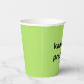 カマラハリスは2024年大統領選挙 紙コップ (右)