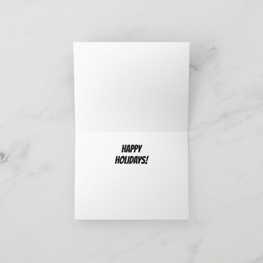 カマラハリスアビエータズホリデイ サンキューカード (内部)