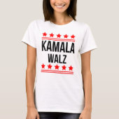 カマラハリスアンドティムウォルズ2024 Tシャツ (正面)