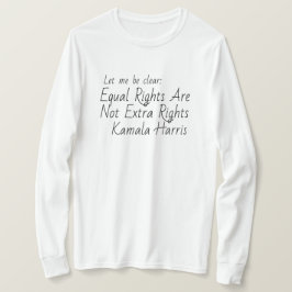 カマラハリスイレムライツ引用文 Tシャツ