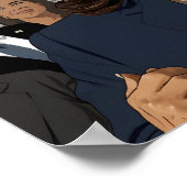 カマラハリスカートゥーン ポスター (角)