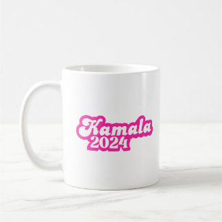 カマラハリスガーリーピンクロゴ2024 コーヒーマグカップ