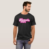 カマラハリスガーリーピンクロゴ2024 Tシャツ (正面フル)
