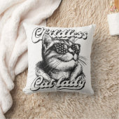 カマラハリスキャットレディ クッション (ブランケット)