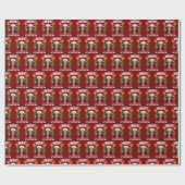 カマラハリスクリスマスサンタハッメリート4thイースター ラッピングペーパー (フラット)