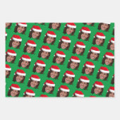 カマラハリスクリスマス ラッピングペーパーシート (正面2)