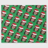 カマラハリスクリスマス ラッピングペーパー (フラット)