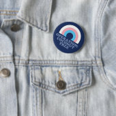 カマラハリスココナッツツリートランスプライド国旗 缶バッジ (インサイチュ)