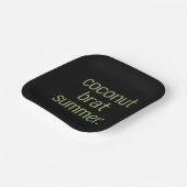 カマラハリスココナッツブラットサマー2024 ペーパープレート (傾斜あり)