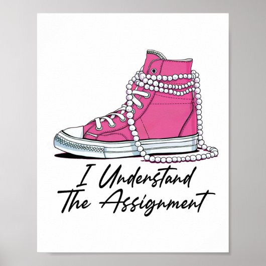 カマラハリスシューズ&パール私はIgnを理解 ポスター (正面)