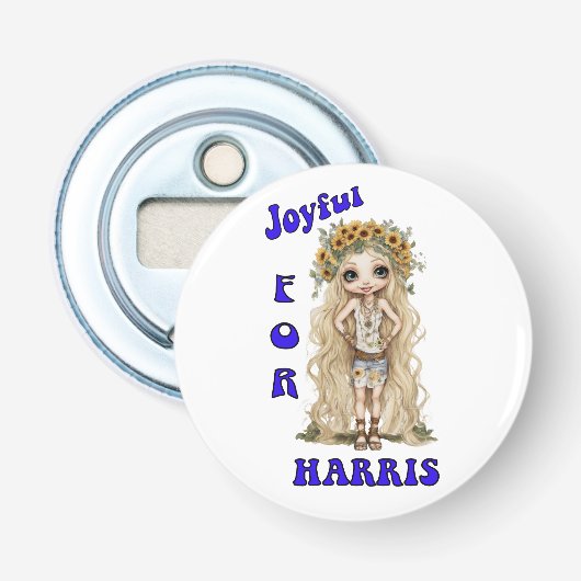 カマラハリスジョイヒッパイボホカワイイ 栓抜き (正面)