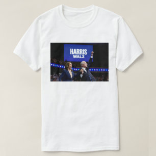 カマラハリスティムウォルズバナー Tシャツ