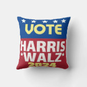 カマラハリスティムワルツ2024 クッション (裏面)