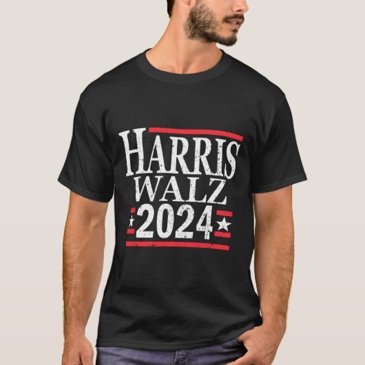 カマラハリスティムワルツ2024 Tシャツ (正面)